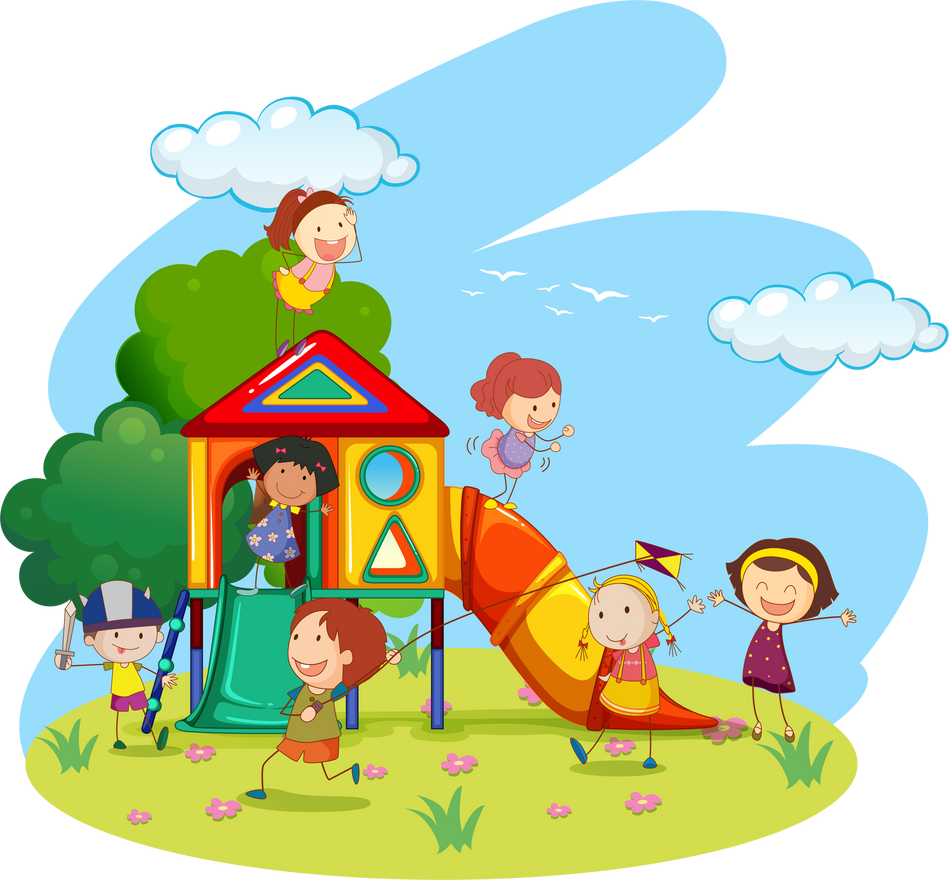 Children Playing at The Park